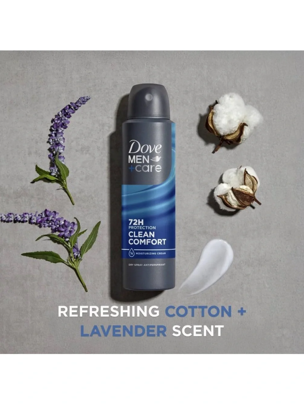 Men+Care Clean Comfort 72H Antiperspirant Spray -  (2 Pack)